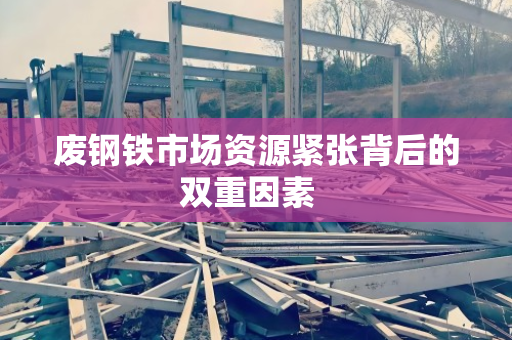 废钢铁市场资源紧张背后的双重因素  